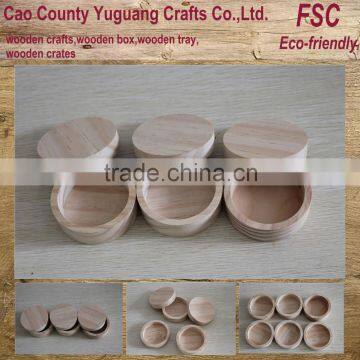 small wooden lid,solid lid for cup,paulownia wooden lid craft
