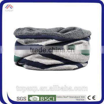 Male Winter Warm Neck Warmer Striped Scarf