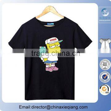 Hotsale t shirt custom with print logo/wholesale t-shirt women for sale