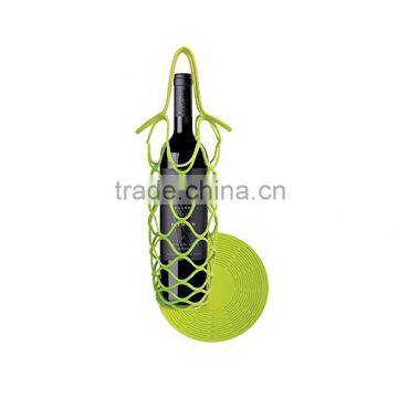 New Design Silicone decorative wine bottle holders,Novelty Promotional gifts Wine bottle holders