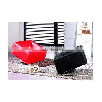 lovely square black chair