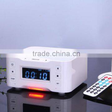 Bluetooth Wireless Speaker & Docking Station W/ Dual Alarm Settings For iPhone/iPod/Android Phones