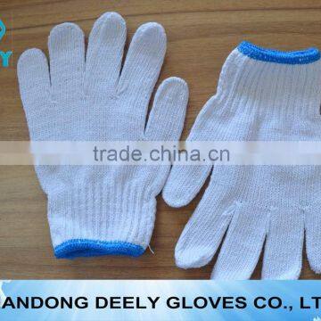 organic cotton glove with good quality and low price--safety protective gloves