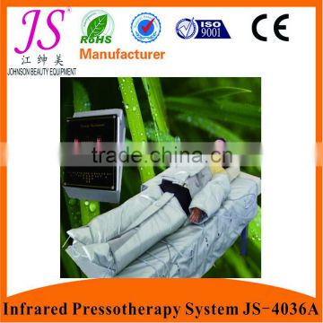 Pressotherapy lymph drainage infrared weight loss machine