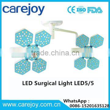 CE& FDA approved LED surgical Light operating lamp 5 Holes/5 holes