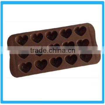 Love Heart Shaped Silicone Chocolate Mold Love Heart Silicone Cake Mould Silicone Baking Mould photo-3