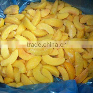 CHINA IQF yellow peach segment