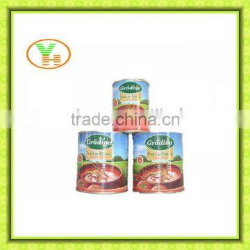 chinese food containers wholesale,with brix 28-30% very hot sell 580g canned tomato paste for middle east