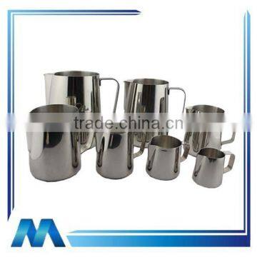 stainless steel milk pot 5oz 8oz 12oz 20oz 32oz 48oz 72Oz