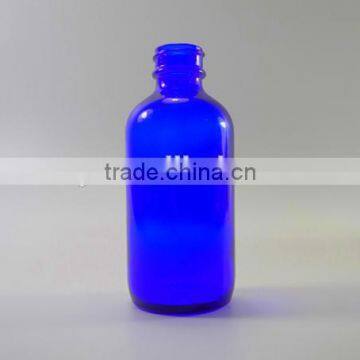 cubalt blue essential oil bottles with dropper