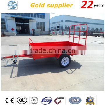 Single axle Aluminum cargo trailer with CE