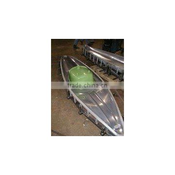 Aluminium die casting kayak mould