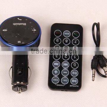 wholesale hot sell black bluetooth fm modulator mp3 player wireless fm modulator for car