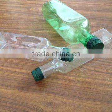 200ml 250ml 750ml 500ml 1L Clear/green Square Olive Oil PET Bottle/cooking Oil Plastic Bottle photo-4