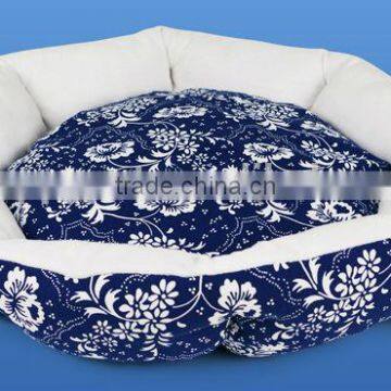 2014 New Chinese Blue And White Porcelain Stylish Dog Round Bed