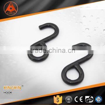 high quality plastic coated s hook black s hook s hook for ratchet tie down