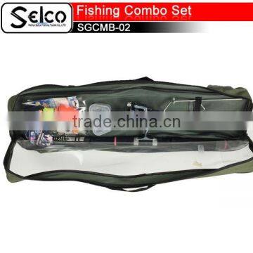 China cheap rod combo set for fresh man fishing