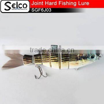SGF6J03 Six -section Shad Joint Plastic Lure 5" photo-3