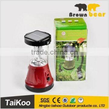 16 LED solar camping light portable solar led camping lantern