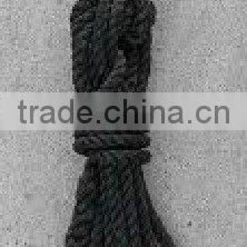 black anchor rope