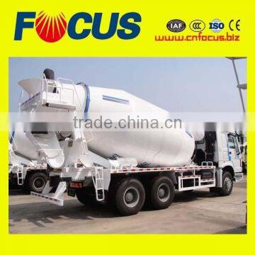 China Famous Brand 10m3 Mobile Concrete Truck Mixer photo-4