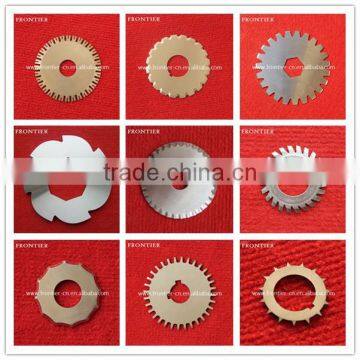 durability high speed steel leather cutting saw blade