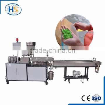 Calcium carbonate filling plastic granulating extruder machine