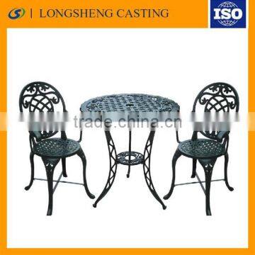 Customized 2015 new China garden chair cast aluminum / high quality aluminum chair