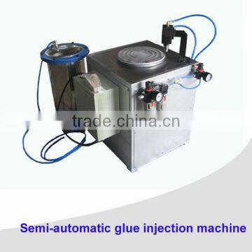 Semi-automatic glue injection machinery