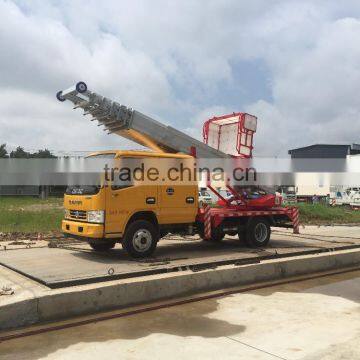 28m High Ladder Move Truck for House Removing Vehicle photo-3