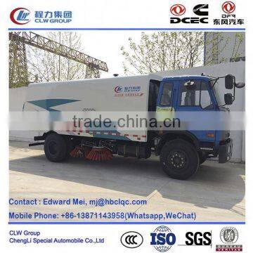 Dongfeng 4*2 4*4 Type 190hp 8 Ton Road Sweeper Manufacture photo-2