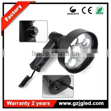 Factory Outlet 3000 Lumens LED Handheld Vehicle Hunting Spot Torch Camping Work Fishing Light 12V photo-4