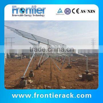 tracking solar system/PV solar panel Tilted Single Axis Linkage tracking system