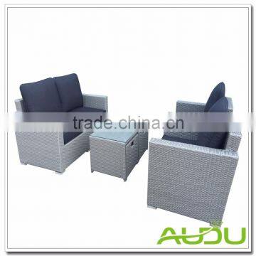 Audu 2017 Original Design Rattan Garden Outdoor Sofa With Drawers photo-3