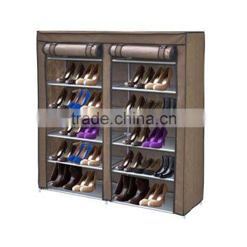 non woven faric shelf shoes rack and shoes storage