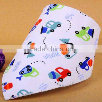 Trangle Cotton Plastic Bib Wholesale photo-4