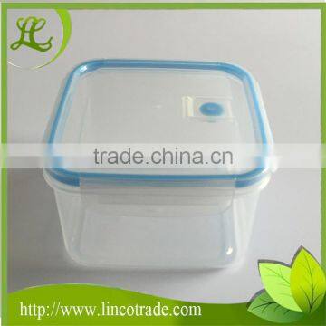 800ml Plastic PP Square Fresh Box With Lock