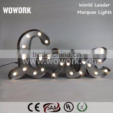 mini letter formative led lamp