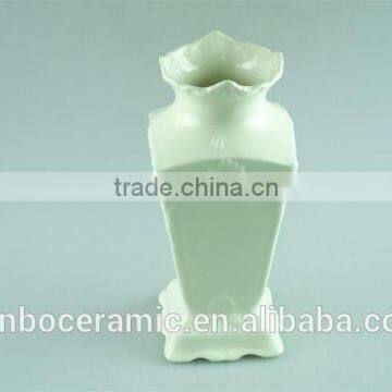 Ivory Home Decoration Pieces / Vintage Flower Pot Vase Europe Style Ceramic Decor photo-2