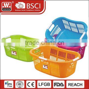 China Wholesale Plastic Laundry Storage basket