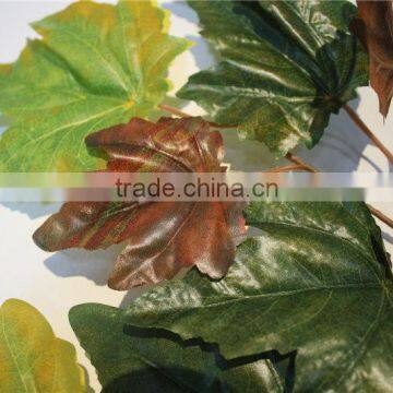 Artificial Plants Artificial Leaf Branch Decor Green Maple Leaf photo-4