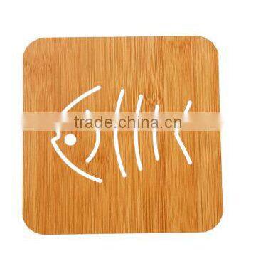 High Grade Cute Small Kichen Wood Tray for Cup photo-5