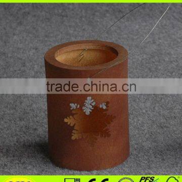 custom cheap wooden candle holder wholesale