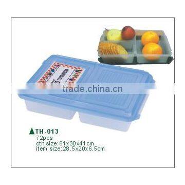 pp Lunch Box Food Container,3 Compartment Bento Box photo-2