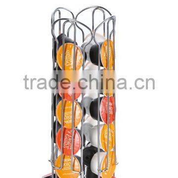 24pcs Chrome Wire Dolce Gusto Capsule Coffee Pod Holders