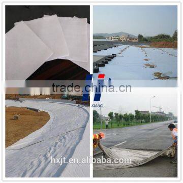 The Best Construction Material 300G PET Short Fiber Non Woven Geotextiles Fabric photo-3