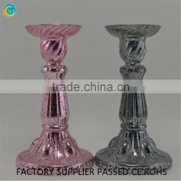 8 Inches Rose Gold Glass Jar Religious Candle photo-6