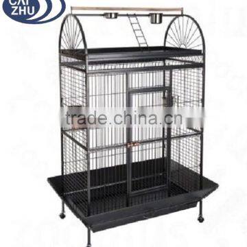 X Large 178cm Play Top Roof Parrot Aviary Bird Cage Perch Ladder On Wheels photo-2