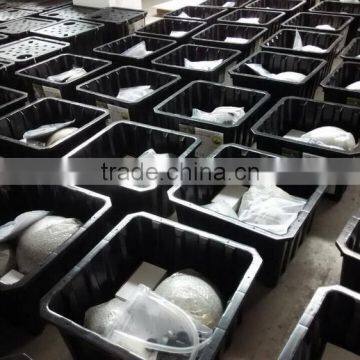 Outdoor Natural Granite Stone Fountain With Three Balls photo-4