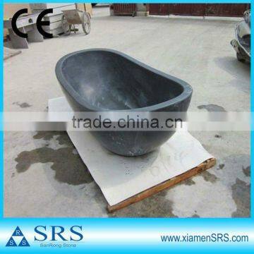 Honed blue limestone bathtub for sale